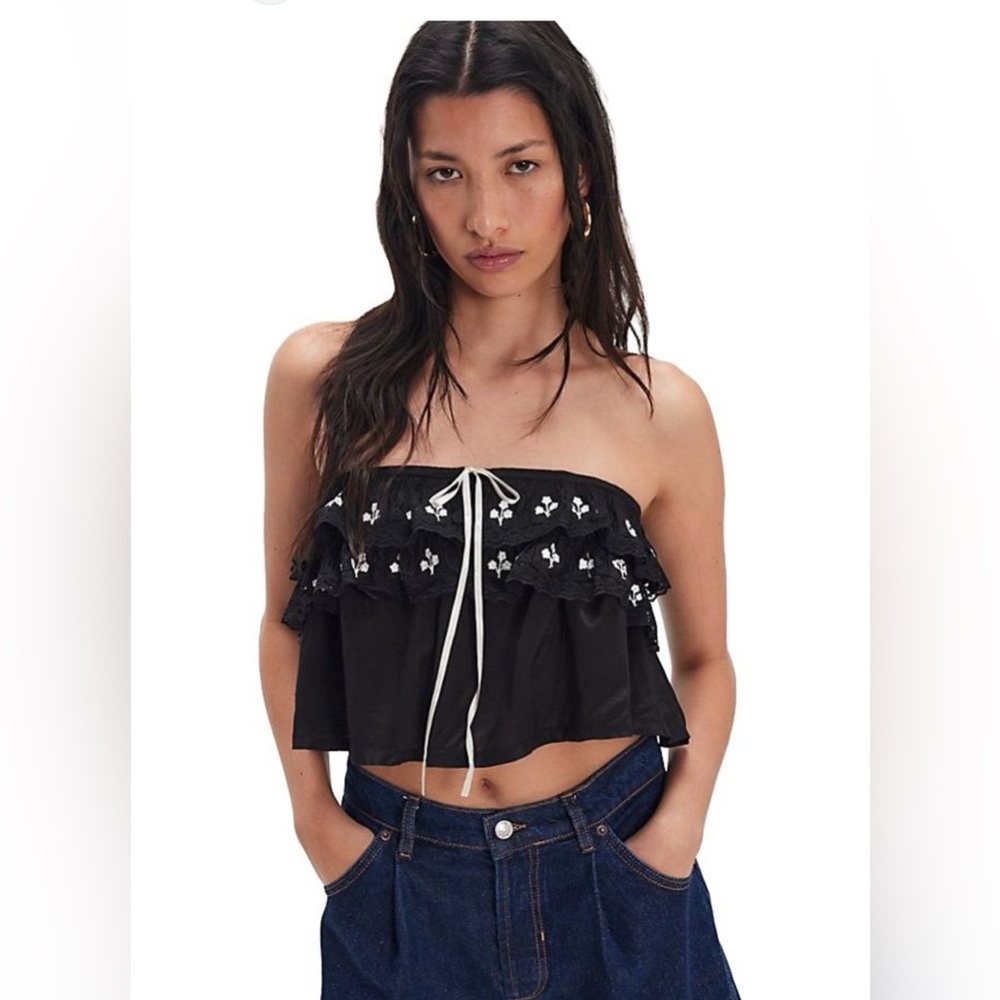 NWT Free People Tailia Tube Top Size XL